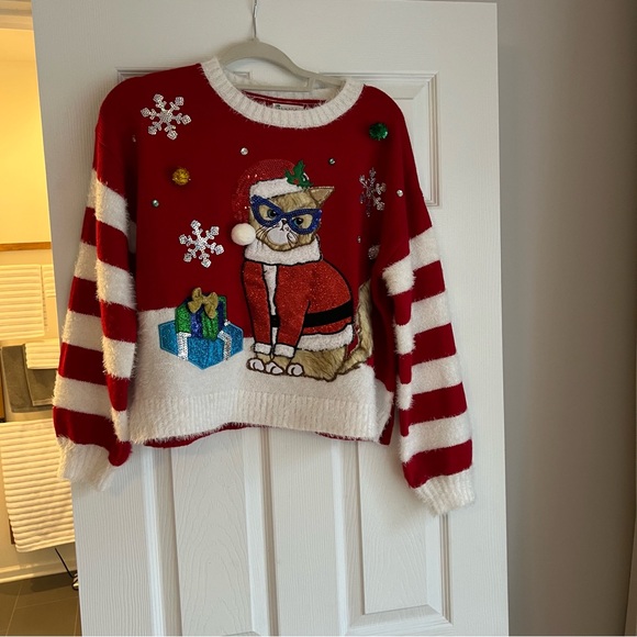 Ugly Christmas sweater, ladies, size med - Picture 2 of 11